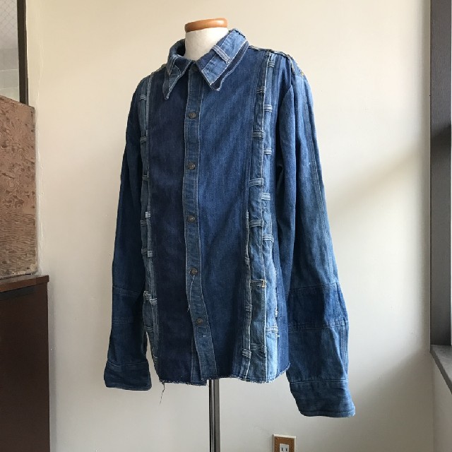 AntonioGuiseppe刺繍入りデニムジャケット