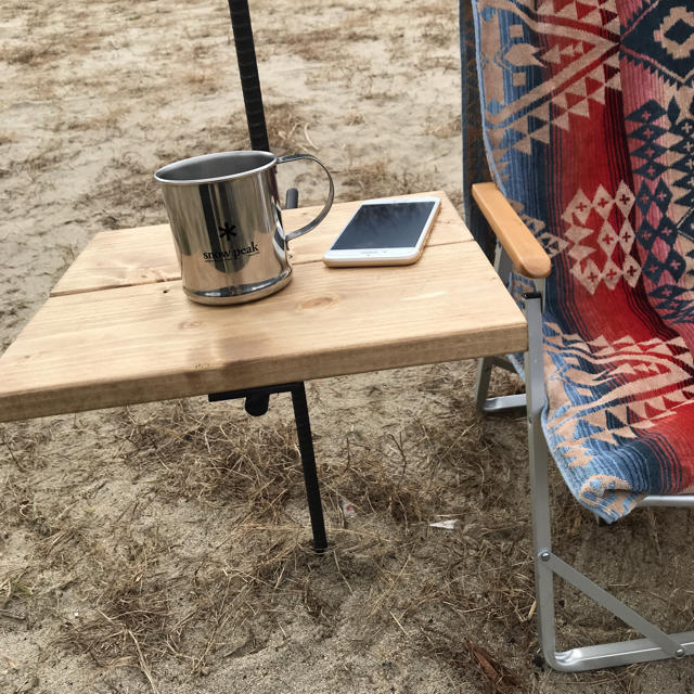 Woodコーヒーテーブル付焚火ハンガー-