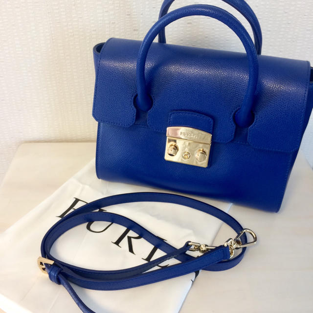 Furla(フルラ)の未使用新品♡フルラ FURLA メトロポリス  ハンドバッグ ブルー  レディースのバッグ(ハンドバッグ)の商品写真