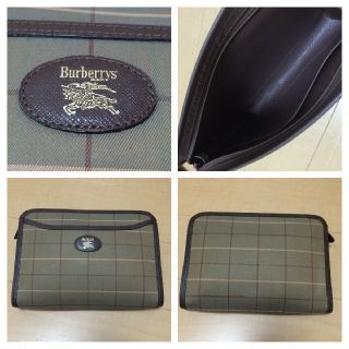 バーバリー(BURBERRY)の美品 オールドバーバリー セカンドバッグ
クラッチバッグ Burberry(セカンドバッグ/クラッチバッグ)