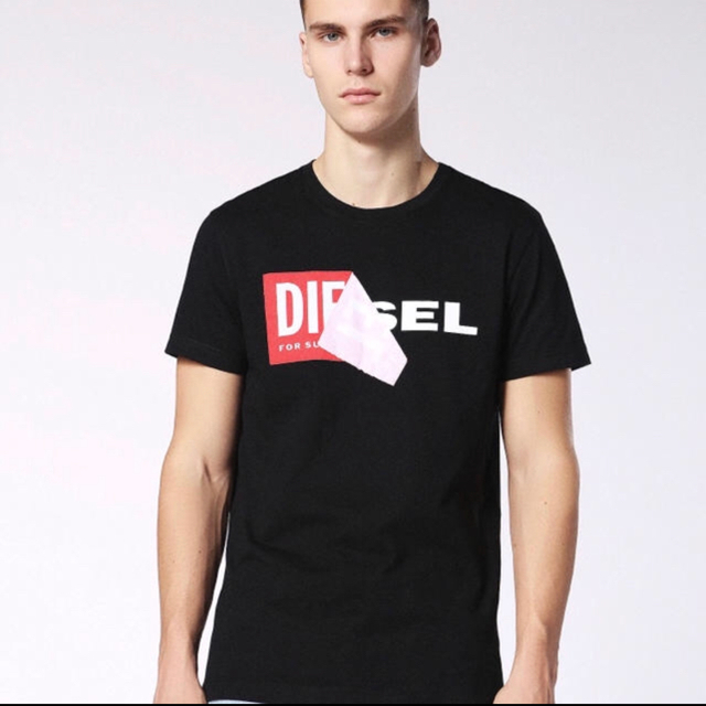 DIESEL(ディーゼル)のディーゼル 大人気 ロゴ入り 新品未使用 黒 ブラック メンズのトップス(Tシャツ/カットソー(半袖/袖なし))の商品写真