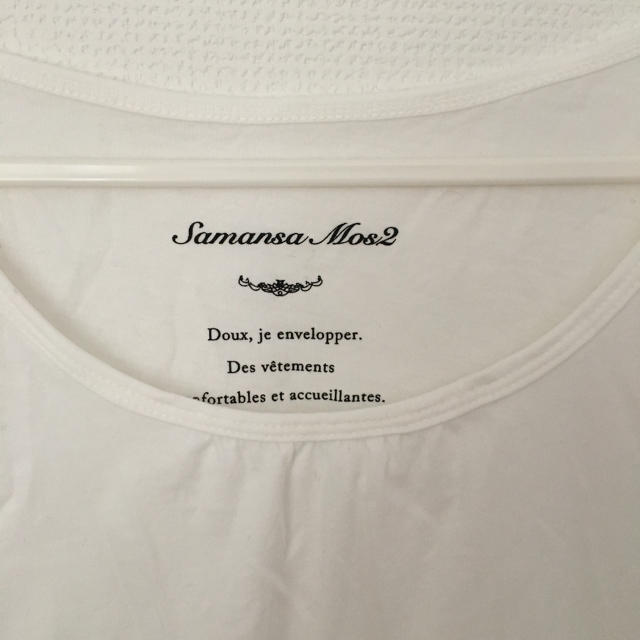 SM2(サマンサモスモス)のサマンサモスモス Tシャツ レディースのトップス(Tシャツ(半袖/袖なし))の商品写真