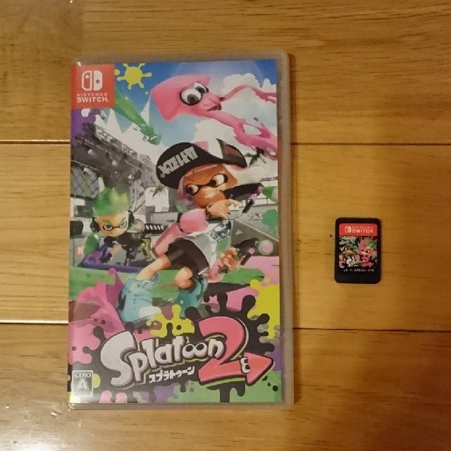 【送料無料】スプラトゥーン2 switch版ソフト【良品】