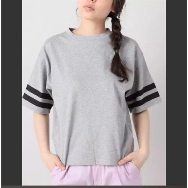 JOURNAL STANDARD(ジャーナルスタンダード)のJOURNAL STANDARD／CHAMP天竺 ラインTシャツ レディースのトップス(Tシャツ(半袖/袖なし))の商品写真