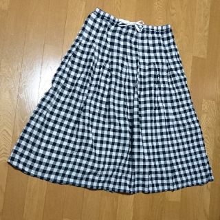 ライトオン(Right-on)のkyon様専用 チェック柄 ロングスカート(ロングスカート)