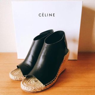 セリーヌ(celine)のCELINE エスパドリーユ フレームトゥブーティ(サンダル)