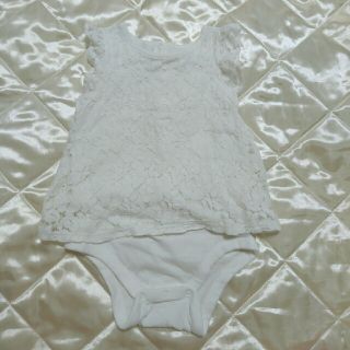 ベビーギャップ(babyGAP)の【専用】babyGap　90cm♡レースのロンパース、H&M♡コットンロンパース(Tシャツ/カットソー)