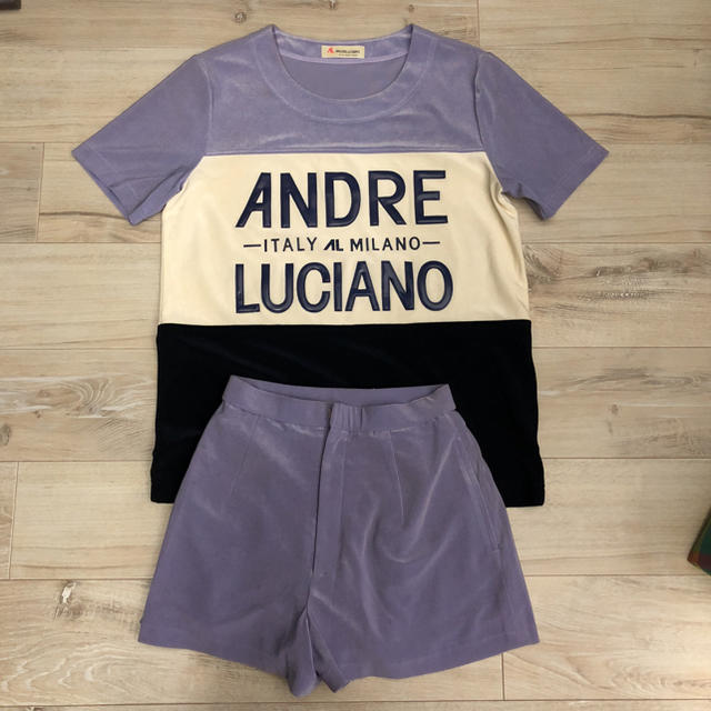 ANDRE LUCIANO(アンドレルチアーノ)のアンドレルチアーノ レディースのトップス(Tシャツ(半袖/袖なし))の商品写真