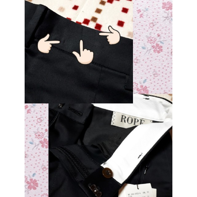 ROPE’(ロペ)のROPE/センタープレスカプリパンツ，クロップドパンツ
 レディースのパンツ(クロップドパンツ)の商品写真