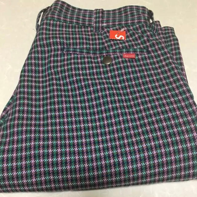 Supreme(シュプリーム)の30インチ supreme 18ss work pantsワークパンツ パープル メンズのパンツ(ワークパンツ/カーゴパンツ)の商品写真