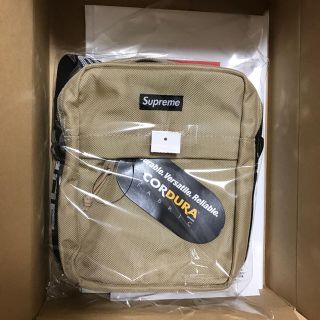 シュプリーム(Supreme)のsupreme shoulder bag tan 茶(ショルダーバッグ)