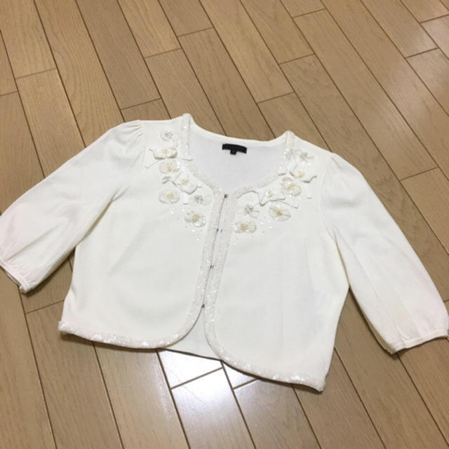 to be chic♡ビジューボレロカーディガン♡未使用♡フォクシーRene
