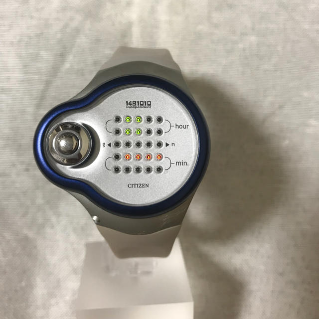 INDEPENDENT(インディペンデント)のシチズン インディペンデント グラデジ そろばん LED メンズの時計(腕時計(デジタル))の商品写真