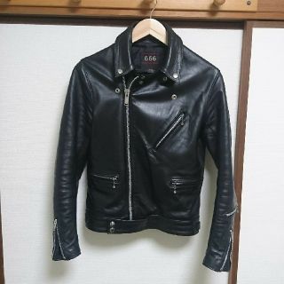 シックスシックスシックス(666)の【値下げ】666 サイクロン  34  ライダース(ライダースジャケット)