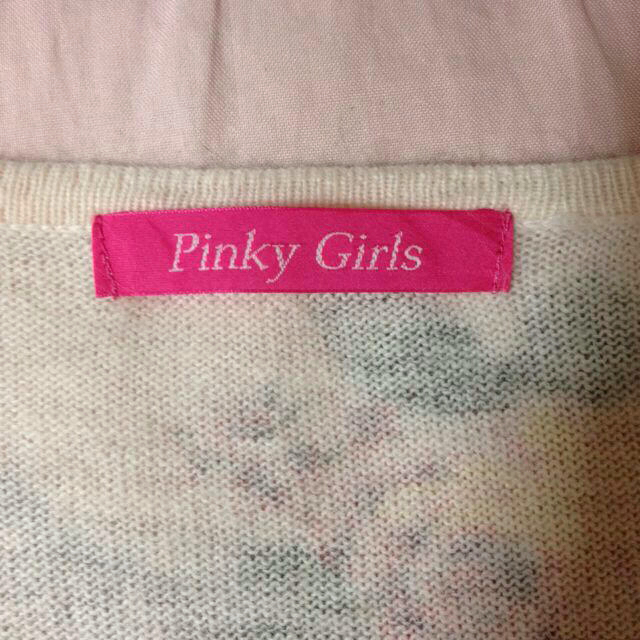 PinkyGirls(ピンキーガールズ)の花柄レースカーディガン♡ レディースのトップス(カーディガン)の商品写真