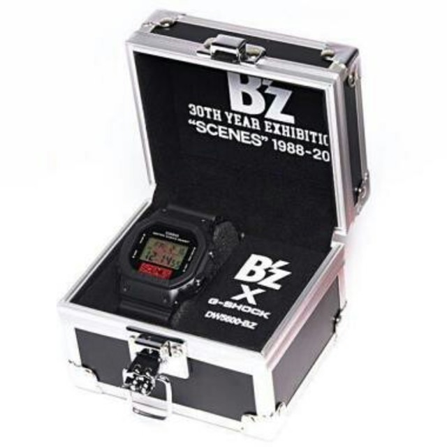 送込 30周年 B'z × G-SHOCK DW-5600 LIMITED 黒 腕時計(デジタル) 送込 30周年 B'z × G-SHOCK DW-5600 LIMITED 黒 腕時計(デジタル)