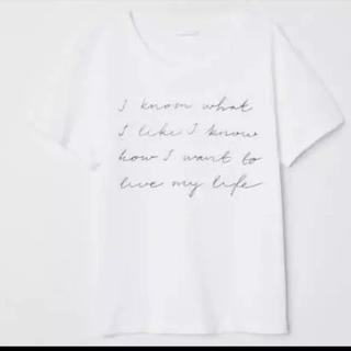 エイチアンドエム(H&M)の安室奈美恵 H&M コラボ Tシャツ XS(Tシャツ(半袖/袖なし))