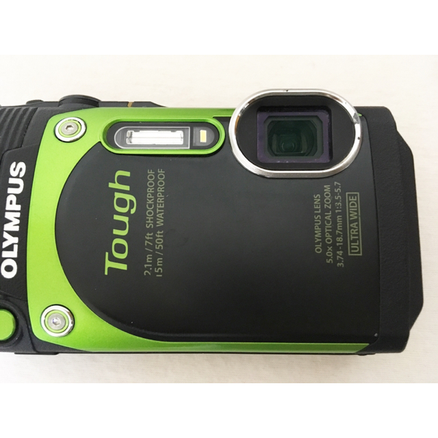 OLYMPUS(オリンパス)の新品おまけ多数❤️OLYMPUS TG-870 グリーン WiFi tg870 スマホ/家電/カメラのカメラ(コンパクトデジタルカメラ)の商品写真