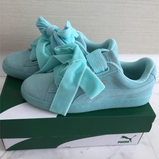 プーマ(PUMA)のこちゅん様 専用♡PUMA Suede Heart Reset 24cm (スニーカー)