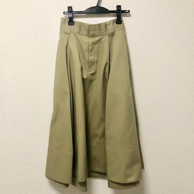 FRAY I.D(フレイアイディー)のFRAY I.D × Dickies コラボ スカート レディースのスカート(ロングスカート)の商品写真
