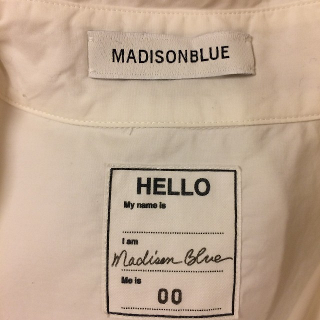 MADISONBLUE(マディソンブルー)の【美品】MADISON BLUE J.BRADLEY  CUFF シャツ レディースのトップス(シャツ/ブラウス(長袖/七分))の商品写真