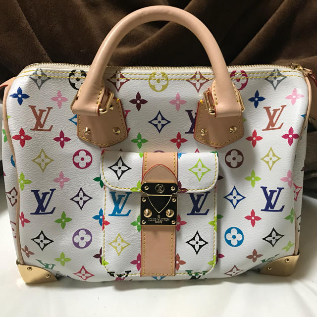 LOUIS VUITTON(ルイヴィトン)のルイヴィトン マルチカラー 白 M92643  LOUIS VUITTON レディースのバッグ(ハンドバッグ)の商品写真