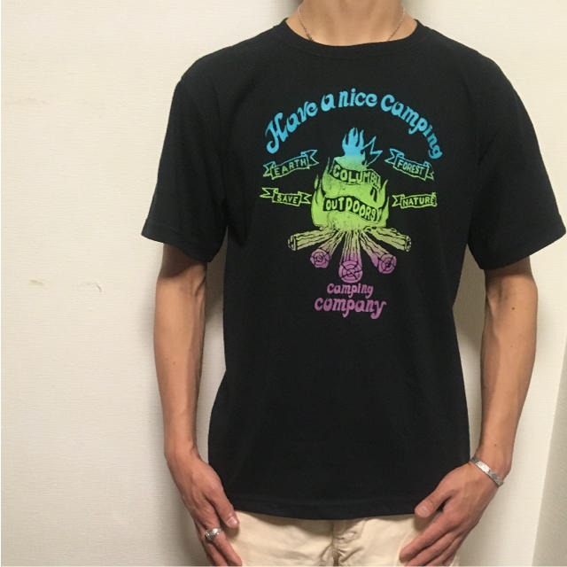 Columbia(コロンビア)のColumbia コロンビア グラデーションネオンカラープリントTシャツ メンズのトップス(Tシャツ/カットソー(半袖/袖なし))の商品写真