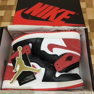 ナイキ(NIKE)の24.5cm AIR JORDAN 1 RETRO HIGH OG BG(スニーカー)