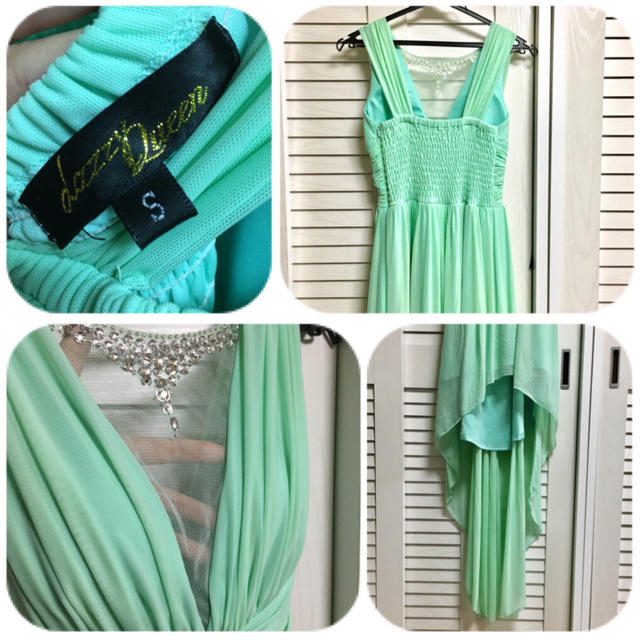 dazzy store(デイジーストア)の【新品未使用】dazzy store ミントグリーン ドレス レディースのフォーマル/ドレス(ナイトドレス)の商品写真
