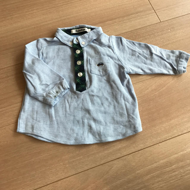 familiar(ファミリア)のファミリア 長袖 80 キッズ/ベビー/マタニティのベビー服(~85cm)(シャツ/カットソー)の商品写真