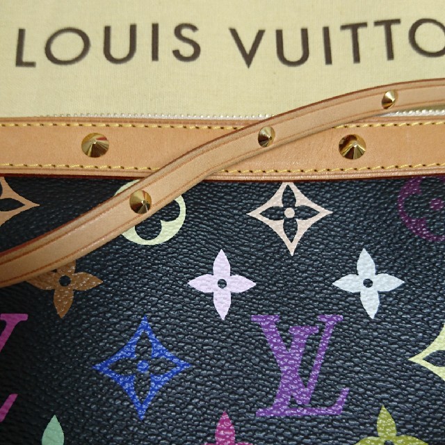 LOUIS VUITTON(ルイヴィトン)の極美品★【お値下げいたしました】ルイヴィトン マルチカラー★ ポーチ レディースのファッション小物(ポーチ)の商品写真