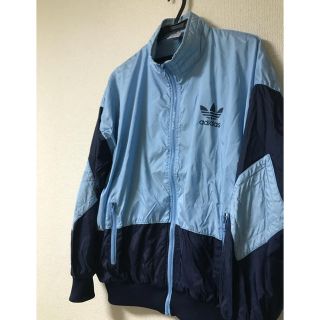 アディダス(adidas)の☆ 80s アディダス ツートン ナイロン ジャケット ☆(ナイロンジャケット)