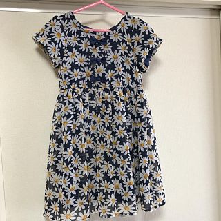 エニィファム(anyFAM)のanyFAM  花柄シフォンワンピース  110(ワンピース)