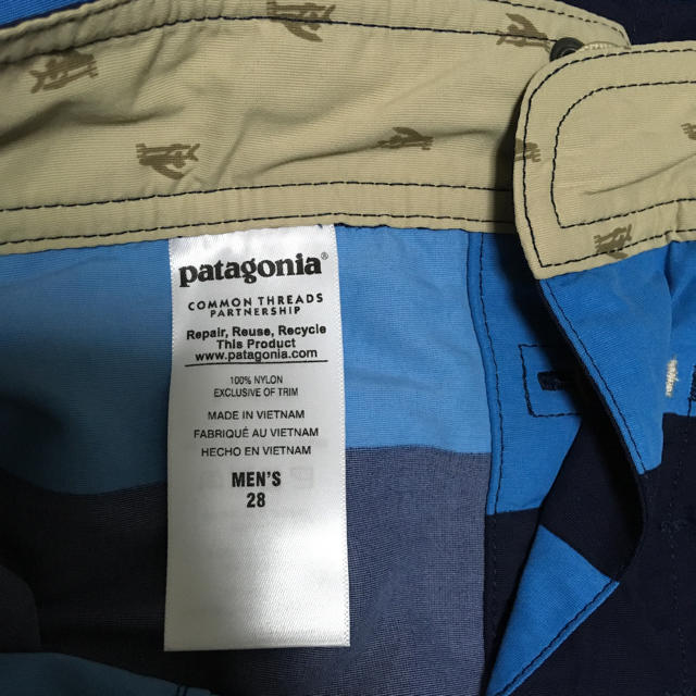 patagonia(パタゴニア)のパタゴニア サーフパンツ 28インチ 新品 メンズの水着/浴衣(水着)の商品写真