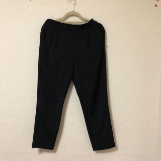 ジーユー(GU)の専用です。クロップドパンツ 黒 XL 大きいサイズ(クロップドパンツ)