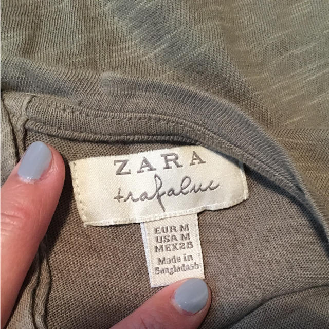 ZARA(ザラ)のZARA ドルマンカットソー レディースのトップス(カットソー(半袖/袖なし))の商品写真