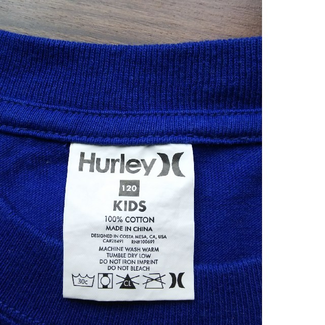 Hurley(ハーレー)の専用★Hurley ★120 キッズTシャツ キッズ/ベビー/マタニティのキッズ服男の子用(90cm~)(Tシャツ/カットソー)の商品写真