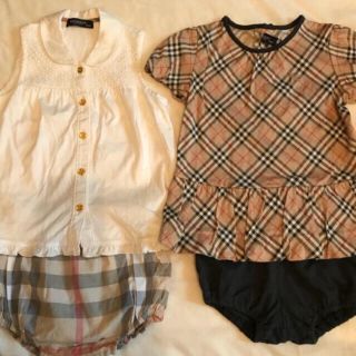 バーバリー(BURBERRY)のmima様ご専用 バーバリー 80 90(Tシャツ/カットソー)