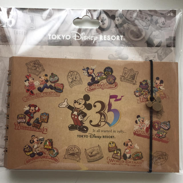 Disney ディズニー 35周年 ヒストリー メモ帳 新品 未開封 の通販 By Cookie ディズニーならラクマ