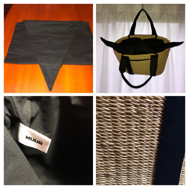 MUUM ／ムーニュ カゴバッグ（内袋付き） レディースのバッグ(かごバッグ/ストローバッグ)の商品写真