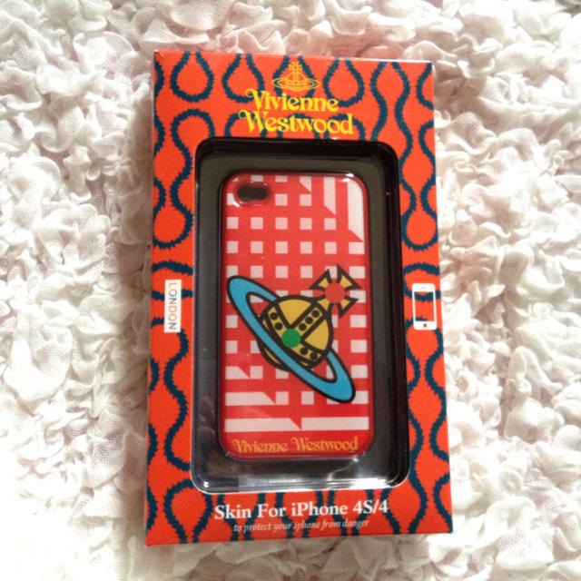 Vivienne Westwood(ヴィヴィアンウエストウッド)のヴィヴィアンiPhoneカバー スマホ/家電/カメラのスマホアクセサリー(モバイルケース/カバー)の商品写真