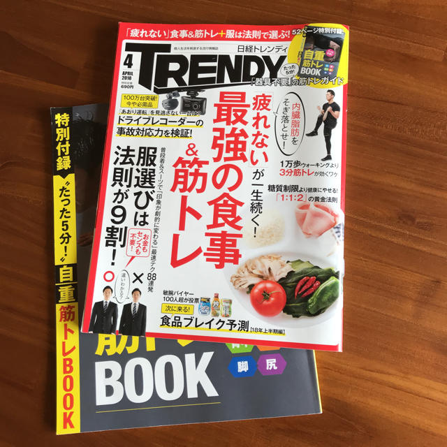 日経トレンディ 4月号  付録付き エンタメ/ホビーの本(ビジネス/経済)の商品写真