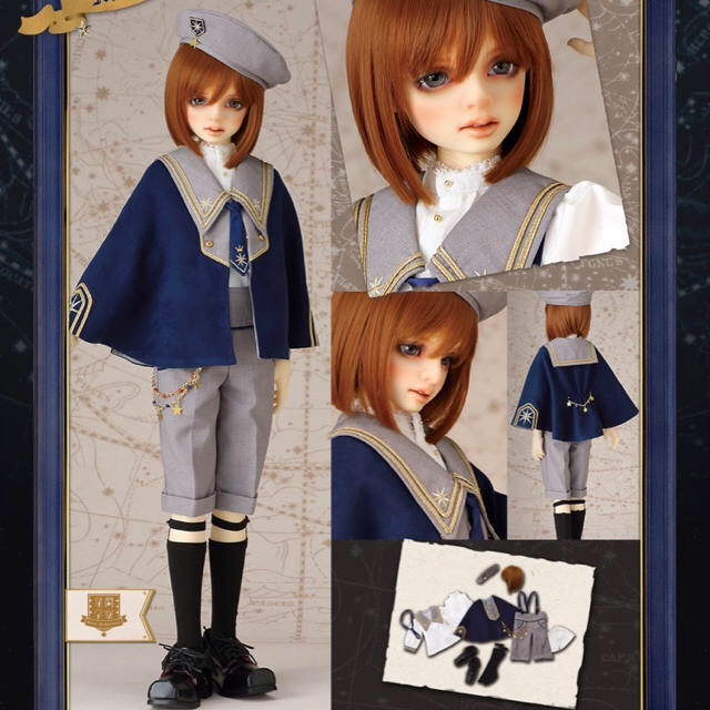 VOLKS(ボークス)のyuu3194様専用 新品SD男の子 ミシェル 星間学寮Ver. フルセット エンタメ/ホビーのフィギュア(その他)の商品写真