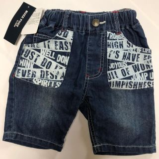 ベベ(BeBe)の【送料込】新品☆べべ☆BUZZ FUZZ☆短パン☆90☆ショートパンツ☆デニム(パンツ/スパッツ)