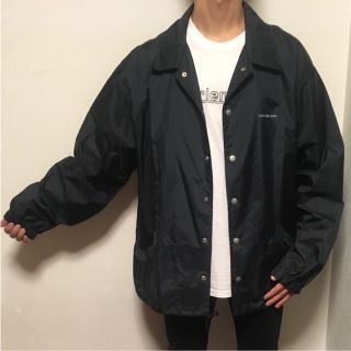 希少　90's   Calvin Klein コーチジャケット　ネイビー　L