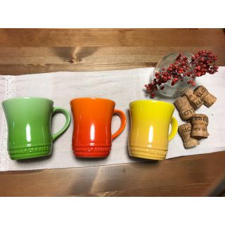 ルクルーゼ(LE CREUSET)のル・クルーゼ マグカップRINA様専用(グラス/カップ)