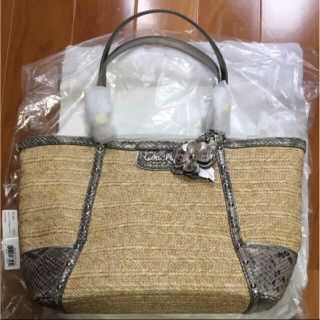 コーチ(COACH)のCOACH カゴバッグ(トートバッグ)