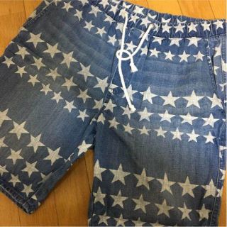 デニムアンドサプライラルフローレン(Denim & Supply Ralph Lauren)の人気❗️ デニム スター柄 星柄 ショートパンツ ショーツ ハーフパンツ H&M(ショートパンツ)