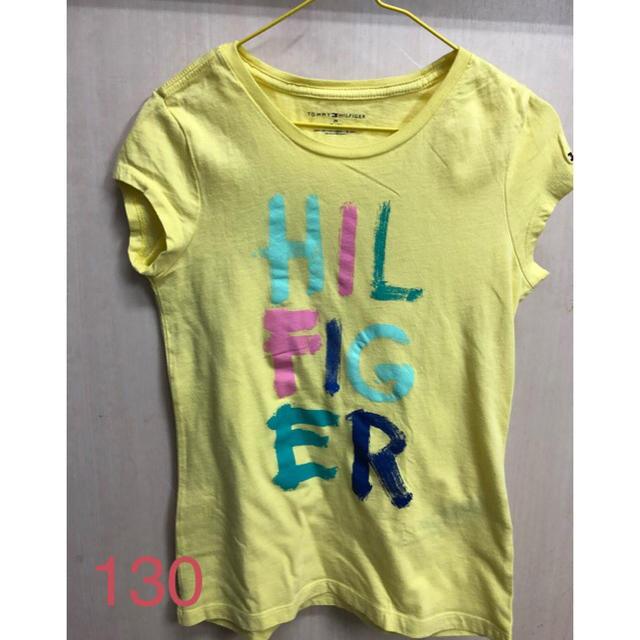 TOMMY HILFIGER(トミーヒルフィガー)のTommy hilfiger130Tシャツ キッズ/ベビー/マタニティのキッズ服女の子用(90cm~)(Tシャツ/カットソー)の商品写真