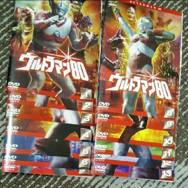 ☆ ウルトラマン80 レンタル落ちdvd 【 12本セット売り 】ケース付きエンタメ/ホビー